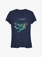 Disney Peter Pan Can't Adult Girls T-Shirt