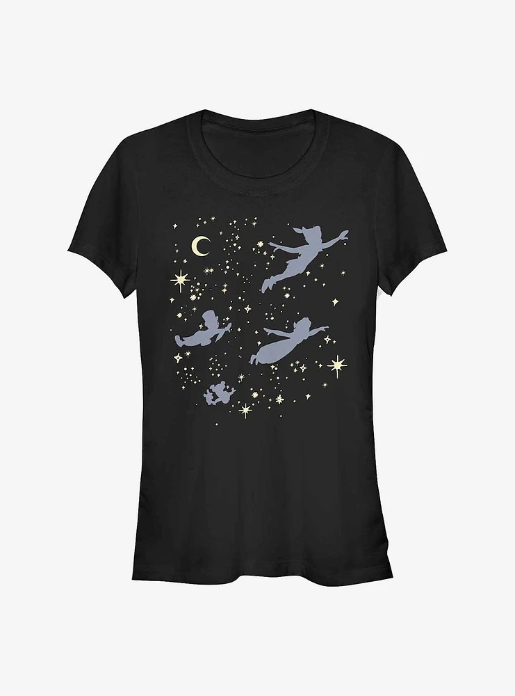 Disney Peter Pan Fly Away Celestial Girls T-Shirt