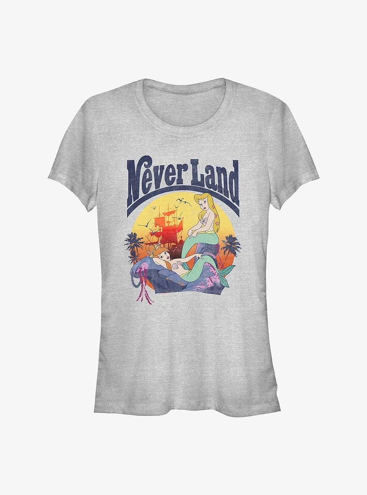 Disney Peter Pan Never Land Mermaids Girls T-Shirt