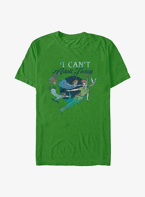 Disney Peter Pan Can't Adult T-Shirt