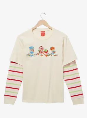 Strawberry Shortcake Characters Layered Long Sleeve T-Shirt - BoxLunch Exclusive
