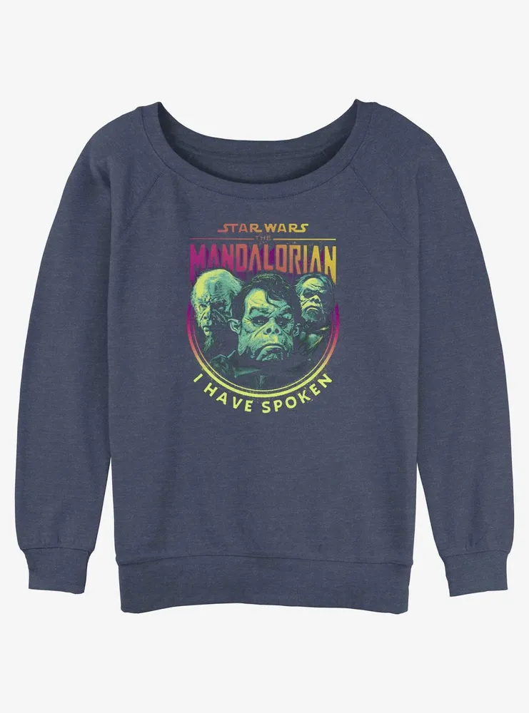 Star Wars The Mandalorian Ugnaught Engineers Womens Slouchy Sweatshirt