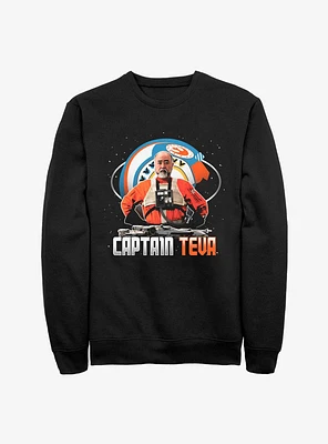Star Wars The Mandalorian Captain Teva Sweatshirt