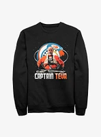 Star Wars The Mandalorian Captain Teva Sweatshirt