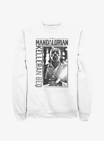 Star Wars The Mandalorian Kelleran Beq Poster Sweatshirt