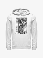 Star Wars The Mandalorian Kelleran Beq Poster Hoodie