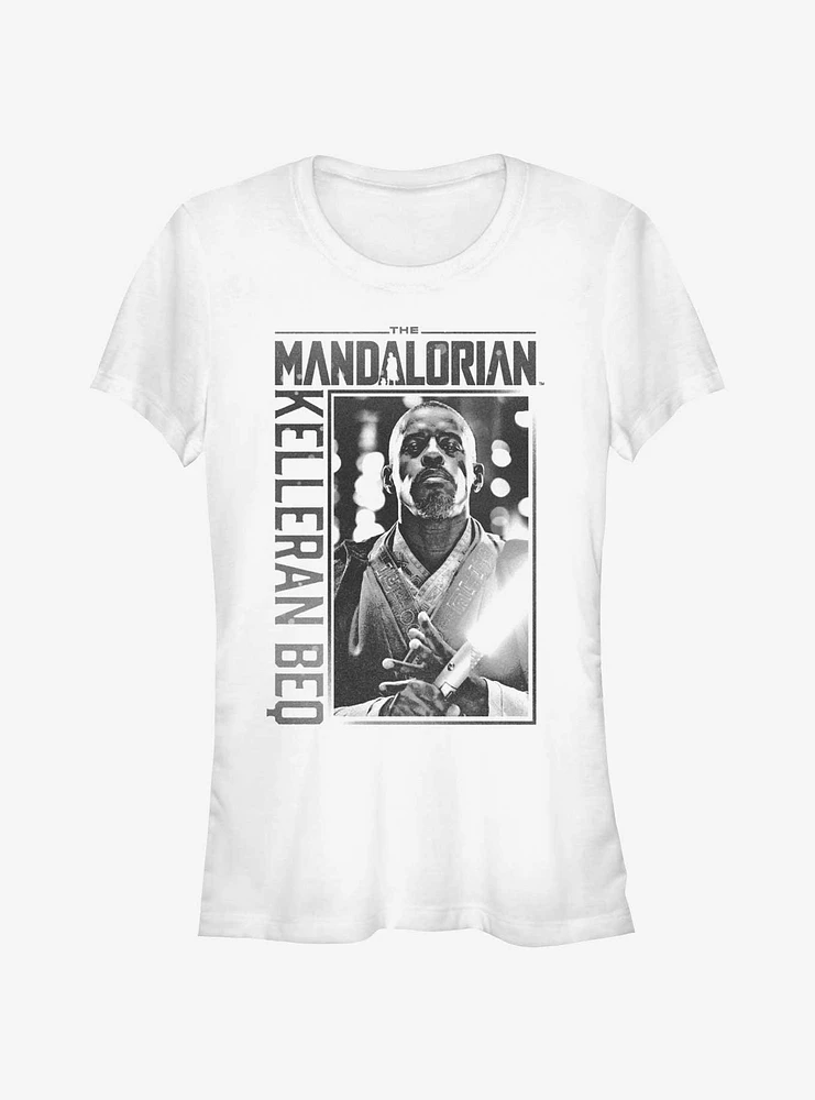 Star Wars The Mandalorian Kelleran Beq Poster Girls T-Shirt