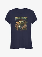 Star Wars The Mandalorian Grogu Clan of Two Girls T-Shirt Hot Topic Web Exclusive