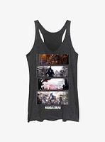 Star Wars The Mandalorian Battle Sequence Girls Tank