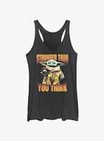 Star Wars The Mandalorian Grogu Stronger Than You Think Girls Tank