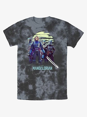 Star Wars The Mandalorian Bo-Katan Reigns Again Tie-Dye T-Shirt Hot Topic Web Exclusive