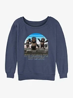 Star Wars The Mandalorian Anzellans Say It's Going To Be Okay Girls Slouchy Sweatshirt