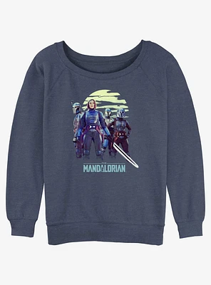 Star Wars The Mandalorian Bo-Katan Reigns Again Slouchy Sweatshirt Hot Topic Web Exclusive