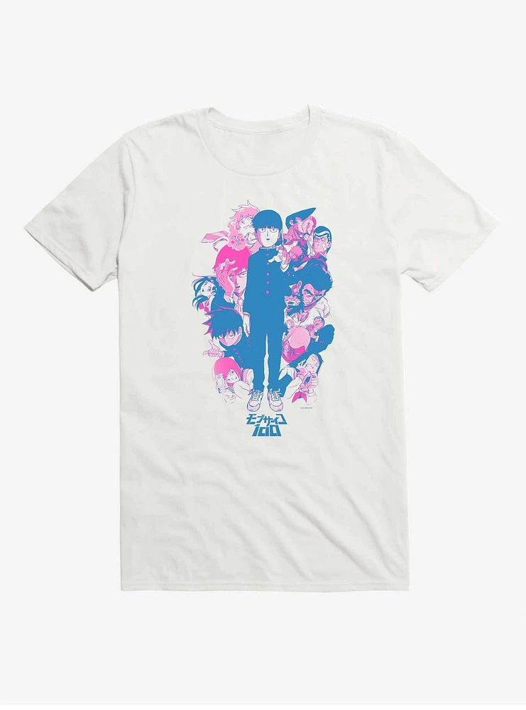 Mob Psycho 100 Character Splash Art T-Shirt