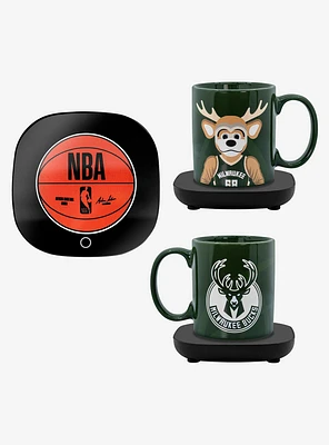 NBA Milwaukee Bucks Bango Mascot Mug Warmer With Mug