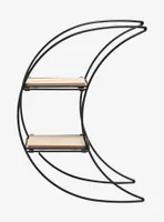 Crescent Moon Folding Wall Shelf