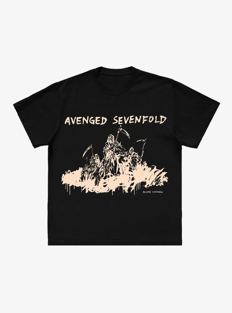 AUTHENTIC Avenged Sevenfold WHITE ALBUM Large Concert Tour T 