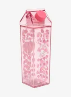 My Melody Floral Milk Carton Water Bottle