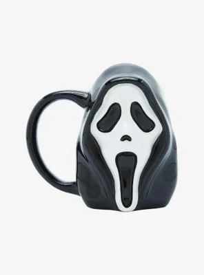 Scream Ghost Face Figural Mug