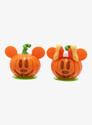 Disney Mickey and Minnie Pumpkin Candy Dispenser