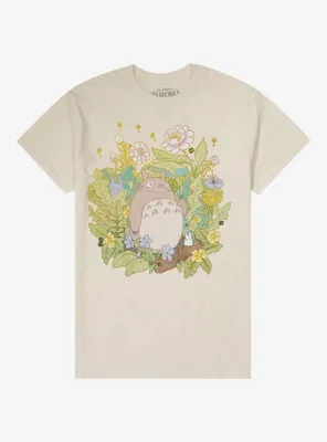 Studio Ghibli My Neighbor Totoro Forest Boyfriend Fit Girls T-Shirt