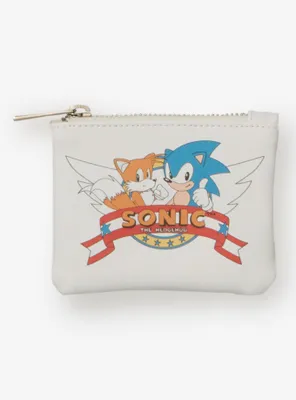Sonic the Hedgehog Tails & Sonic Portrait Coin Purse - BoxLunch Exclusive