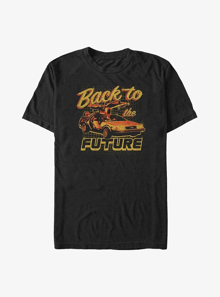 Back to the Future Race Big & Tall T-Shirt