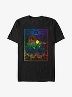 Dungeons & Dragons Dice Gradient Landscape Big Tall T-Shirt