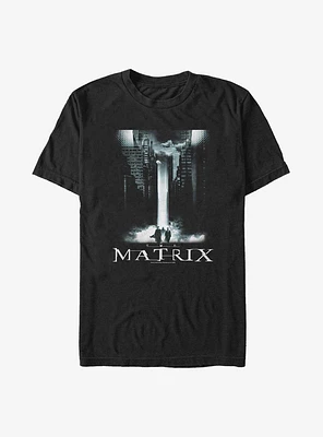 The Matrix Cityscape Poster Big & Tall T-Shirt
