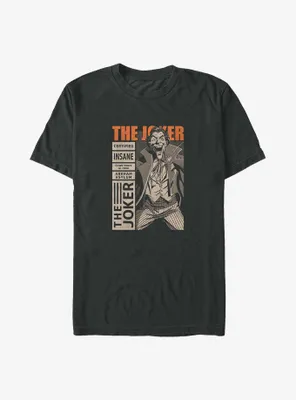 DC Comics Batman Joker Cover Big & Tall T-Shirt