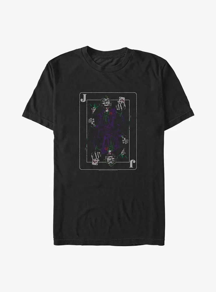 DC Comics Batman Joker Wild Card Big & Tall T-Shirt