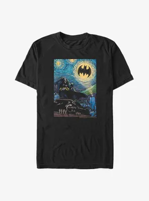 DC Comics Batman Starry Night Signal Big & Tall T-Shirt