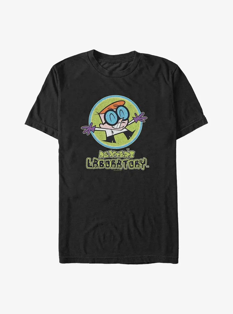 Cartoon Network Dexter's Laboratory Dexter Badge Big & Tall T-Shirt