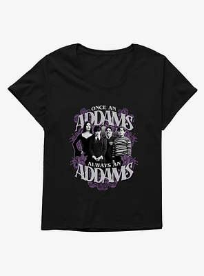 Wednesday Always An Addams Girls T-Shirt Plus