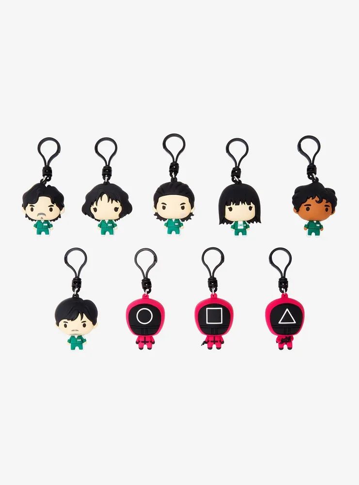 Squid Game Characters Blind Bag Key Chain