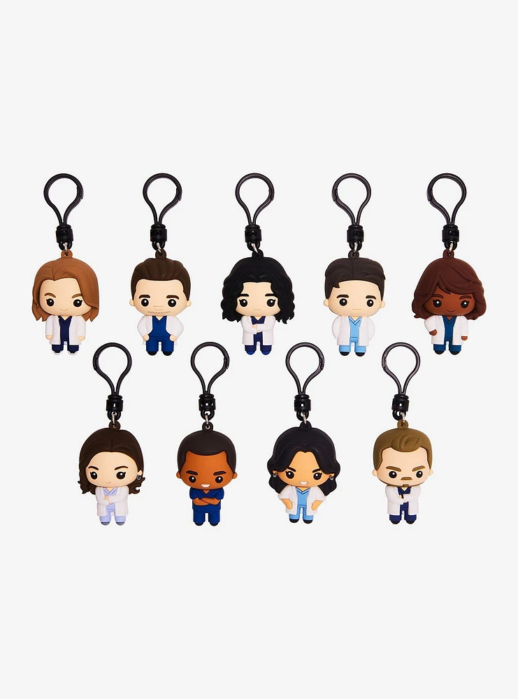 Grey's Anatomy Blind Bag Figural Bag Clip