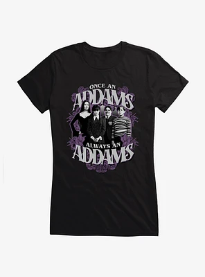 Wednesday Always An Addams Girls T-Shirt