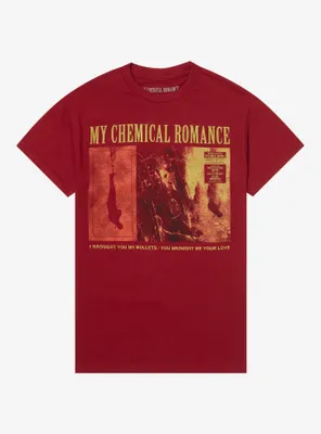 My Chemical Romance Bullets Boyfriend Fit Girls T-Shirt