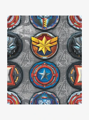 Marvel Avengers Emblems Peel & Stick Wallpaper
