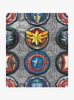 Marvel Avengers Emblems Peel & Stick Wallpaper