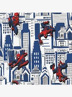 Marvel Spider-Man Cityscape Peel And Stick Wallpaper