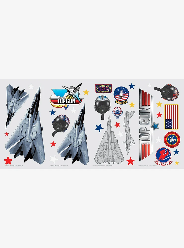 Top Gun Peel & Stick Wall Decals