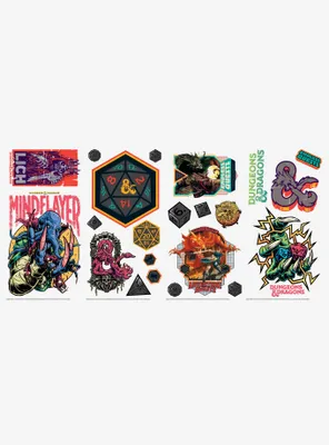Dungeons & Dragons Peel & Stick Wall Decals