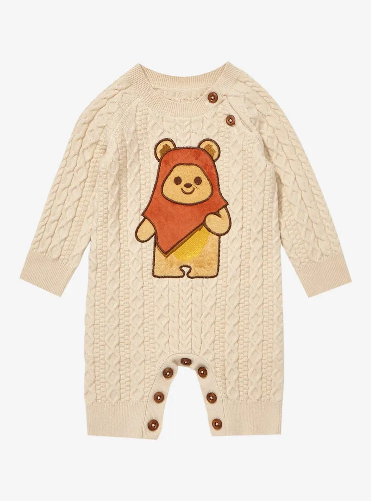Our Universe Star Wars Ewok Knit Infant One-Piece - BoxLunch Exclusive
