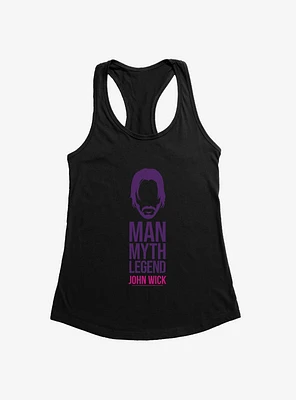 John Wick Man Myth Legend Girls Tank