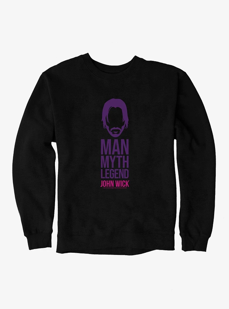 John Wick Man Myth Legend Sweatshirt