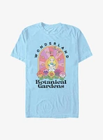 Disney Alice Wonderland Retro Botanical Gardens Extra Soft T-Shirt