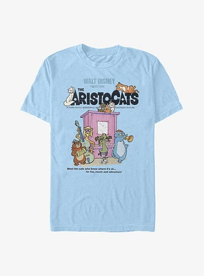 Disney The AristoCats Classic Poster Extra Soft T-Shirt