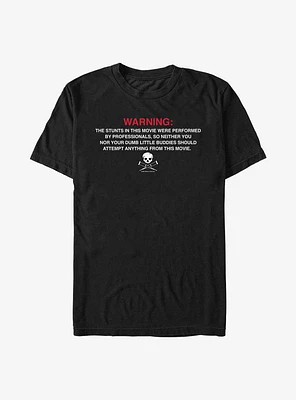 Jackass Warning Label Extra Soft T-Shirt