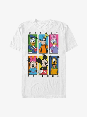 Disney Mickey Mouse & Friends Character Banners Extra Soft T-Shirt